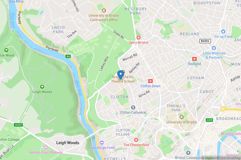 English Language Centre Bristol - Open Street Map