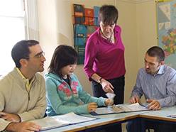 Studenten in der Klasse